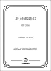 En Sourdine in f minor Vocal Solo & Collections sheet music cover